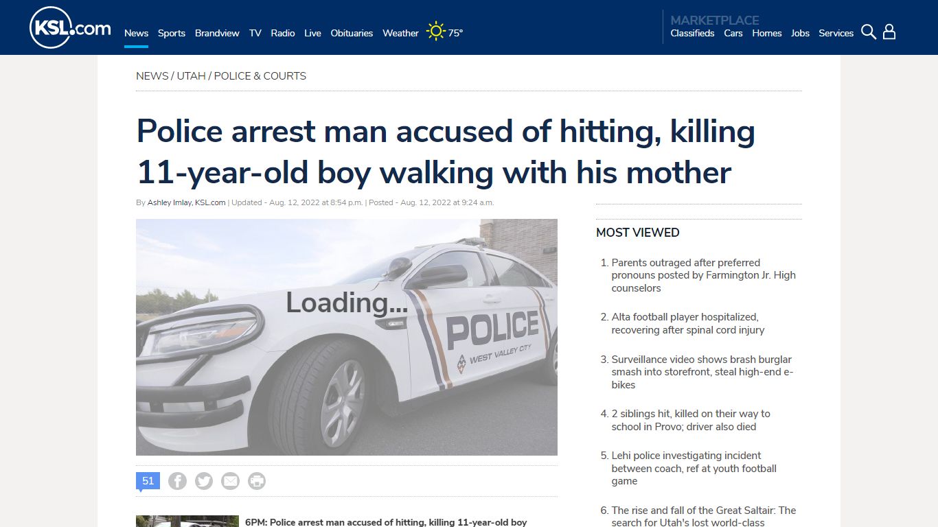 Police arrest man accused of hitting, killing 11-year-old boy walking ...